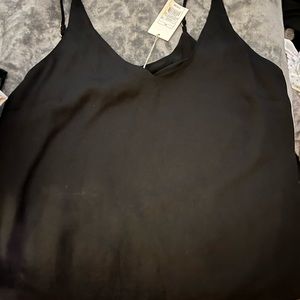 Black tank top